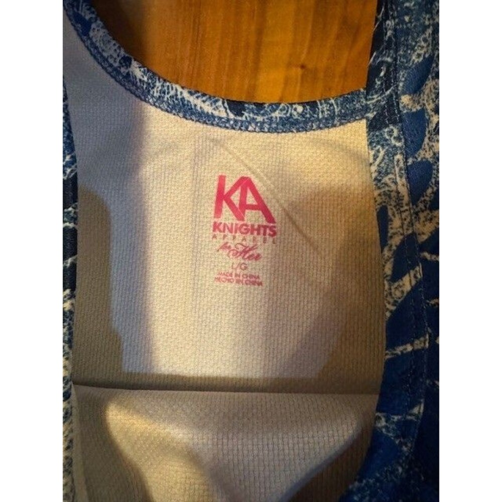 Penn‎ State Womens LRG Floral Paisley Sleeveless Tank Top Knights Apparel NEW - Picture 4 of 10